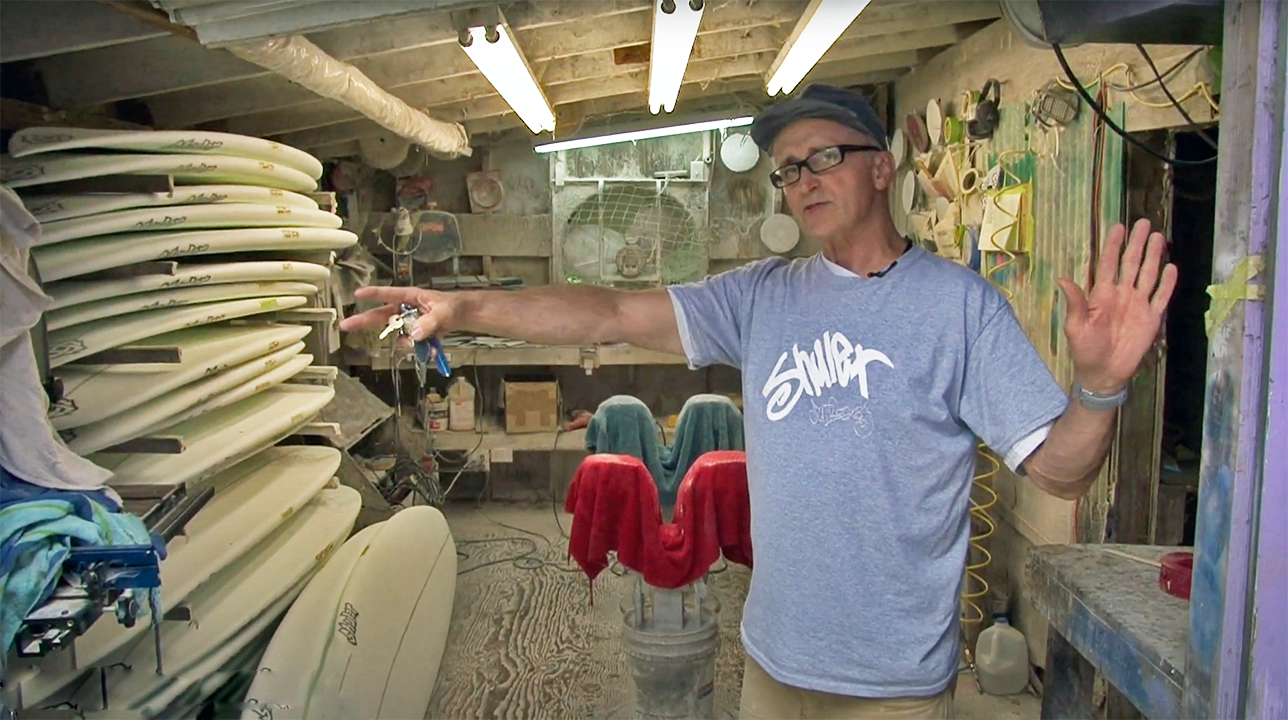 Oregon surfboard pioneer on the art of sculpting smart boards